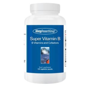 Allergy Research Group Super Vitamin B‑Complex high‑potency B‑vitamin supplement bottle